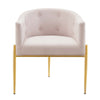 Savour Tufted Performance Velvet Accent Chair - No Shipping Charges