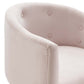 Savour Tufted Performance Velvet Accent Chair - No Shipping Charges