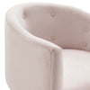 Savour Tufted Performance Velvet Accent Chair - No Shipping Charges