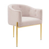 Savour Tufted Performance Velvet Accent Chair - No Shipping Charges