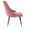 Adorn Tufted Performance Velvet Dining Side Chair - No Shipping Charges