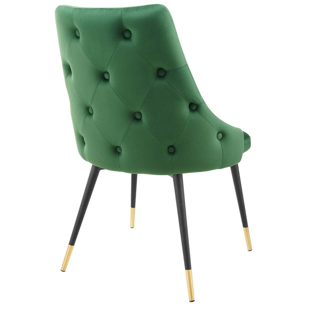 Adorn Tufted Performance Velvet Dining Side Chair by Modway| Green