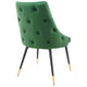 Adorn Tufted Performance Velvet Dining Side Chair by Modway| Green