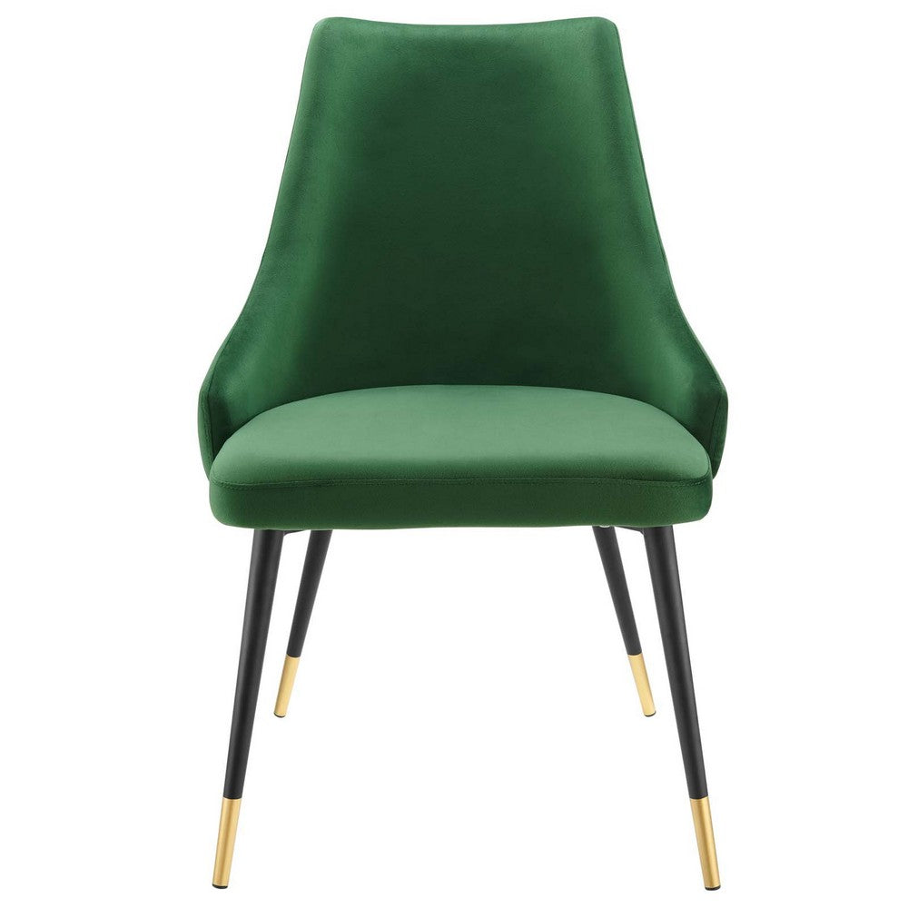 Adorn Tufted Performance Velvet Dining Side Chair by Modway| Green
