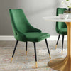 Adorn Tufted Performance Velvet Dining Side Chair by Modway| Green
