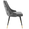 Adorn Tufted Performance Velvet Dining Side Chair - No Shipping Charges