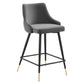 Adorn Performance Velvet Counter Stool  - No Shipping Charges