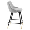 Adorn Performance Velvet Counter Stool  - No Shipping Charges