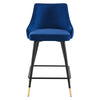 Adorn Performance Velvet Counter Stool - No Shipping Charges