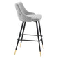 Adorn Performance Velvet Bar Stool  - No Shipping Charges