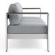 Shore Outdoor Patio Aluminum Sofa by Modway| Gray