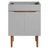 Harvest 24" Bathroom Vanity Cabinet (Sink Basin Not Included) by Modway| Brown