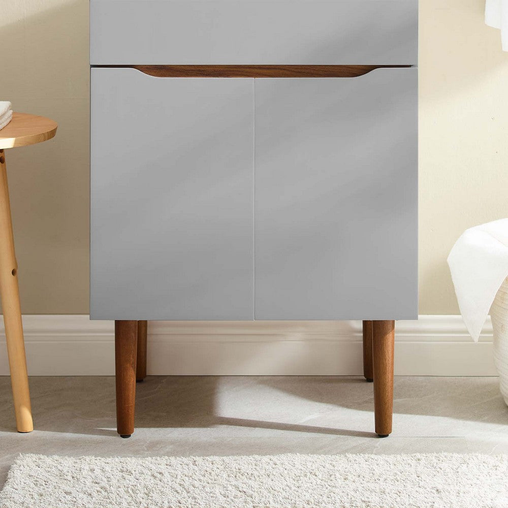 Harvest 24" Bathroom Vanity Cabinet (Sink Basin Not Included) by Modway| Brown