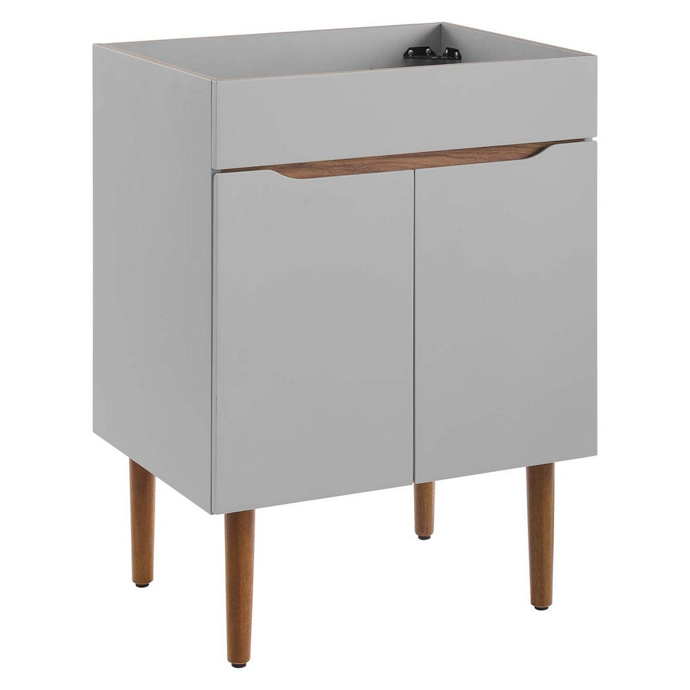 Harvest 24" Bathroom Vanity Cabinet (Sink Basin Not Included) by Modway| Brown