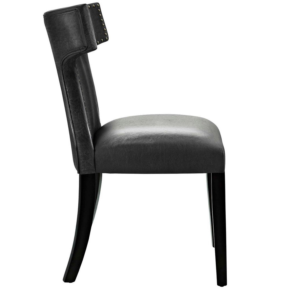 Curve Dining Chair by Modway| Black