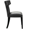 Curve Vinyl Dining Chair - No Shipping Charges