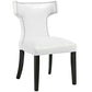 Curve Vinyl Dining Chair - No Shipping Charges