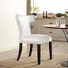 Curve Vinyl Dining Chair - No Shipping Charges