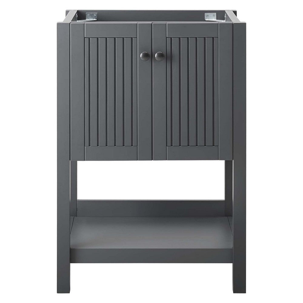 Steam 23" Bathroom Vanity Cabinet (Sink Basin Not Included) by Modway| Gray