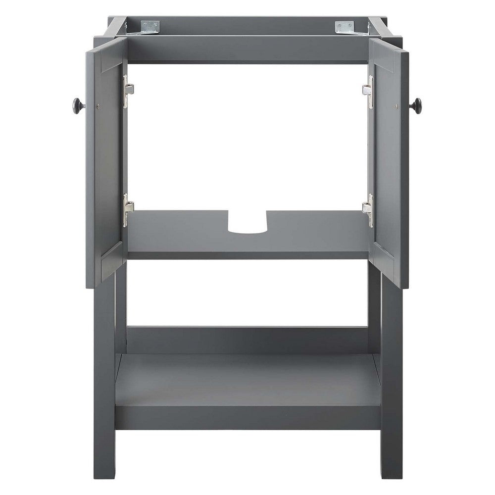 Steam 23" Bathroom Vanity Cabinet (Sink Basin Not Included) by Modway| Gray