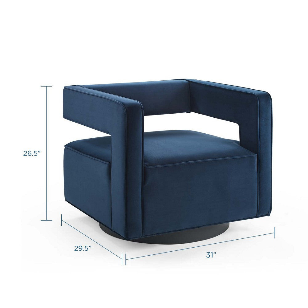 Modway Booth armchairs Midnight Blue 31 x 29.5 x 26.5 MDY-EEI-3948-MID