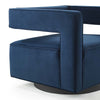 Booth Performance Velvet Swivel Armchair - No Shipping Charges