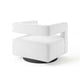 Booth Performance Velvet Performance Velvet Swivel Armchair by Modway| White