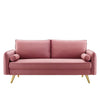 Revive Performance Velvet Sofa - No Shipping Charges MDY-EEI-3988-DUS