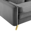 Revive Performance Velvet Sofa by Modway| Gray
