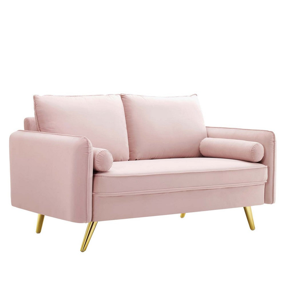 Revive Performance Velvet Loveseat  - No Shipping Charges