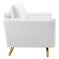 Modway Revive Performance Velvet Loveseat White MDY-EEI-3989-WHI