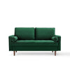 Valour Performance Velvet Loveseat - No Shipping Charges