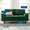 Valour Performance Velvet Loveseat - No Shipping Charges