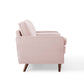 Modway Valour Performance Velvet Loveseat Pink Valour Performance Velvet Loveseat MDY-EEI-4004-PNK