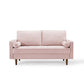 Modway Valour Performance Velvet Loveseat Pink Valour Performance Velvet Loveseat MDY-EEI-4004-PNK