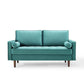 Modway Valour Performance Velvet Loveseat Teal Valour Performance Velvet Loveseat MDY-EEI-4004-TEA