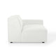 Modway Restore Upholstered Fabric Sectional 2 Seater Sofa White MDY-EEI-4111-WHI