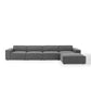 Modway Restore Upholstered Sectional Sofa 5-Piece w/Chaise Charcoal MDY-EEI-4115-CHA