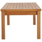 Upland Outdoor Patio Teak Wood Coffee Table - No Shipping Charges