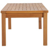 Upland Outdoor Patio Teak Wood Coffee Table - No Shipping Charges