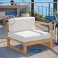 Upland Outdoor Patio Right-Arm Chair - No Shipping Charges