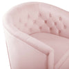 Modway Prospect Tufted Performance Velvet Swivel Armchair Pink MDY-EEI-4138-PNK