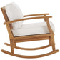 Marina Outdoor Patio Teak Rocking Chair  - No Shipping Charges
