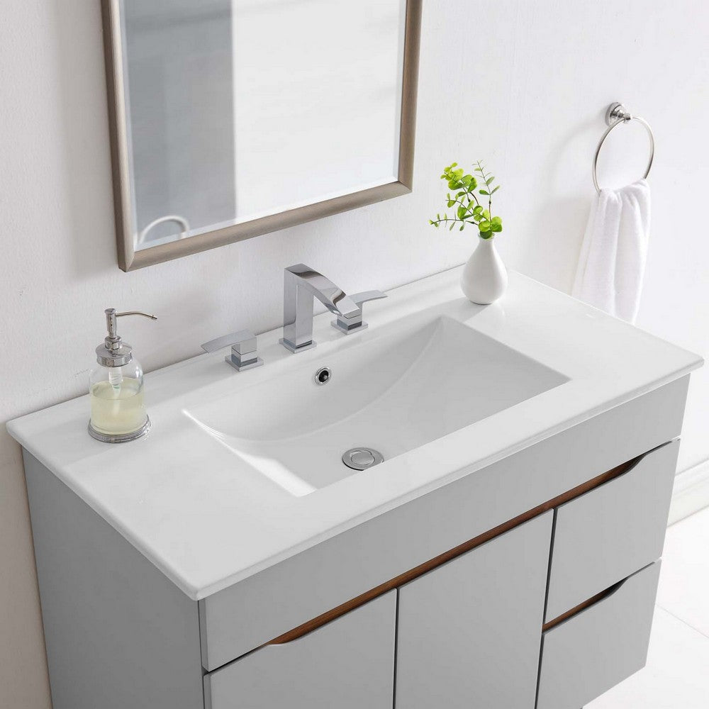 Cayman 36" Bathroom Sink - No Shipping Charges