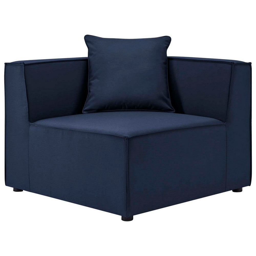 Modway EEI-4210-NAV Saybrook Outdoor Patio Upholstered Sectional Corner Chair, Navy