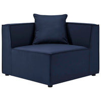 Modway EEI-4210-NAV Saybrook Outdoor Patio Upholstered Sectional Corner Chair, Navy