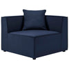 Saybrook Outdoor Patio Upholstered Sectional Sofa Corner Chair - No Shipping Charges