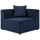 Saybrook Outdoor Patio Upholstered Sectional Sofa Corner Chair - No Shipping Charges