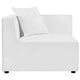 Saybrook Outdoor Patio Upholstered Sectional Sofa Corner Chair - No Shipping Charges MDY-EEI-4210-GRY