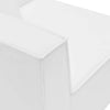 Modway EEI-4210-WHI Saybrook Outdoor Patio Upholstered Sectional Corner Chair White MDY-EEI-4210-WHI